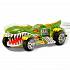 Машинка Hot Wheels со светом и звуком – Динозавр, зелёная, 13,5 см  - миниатюра №1